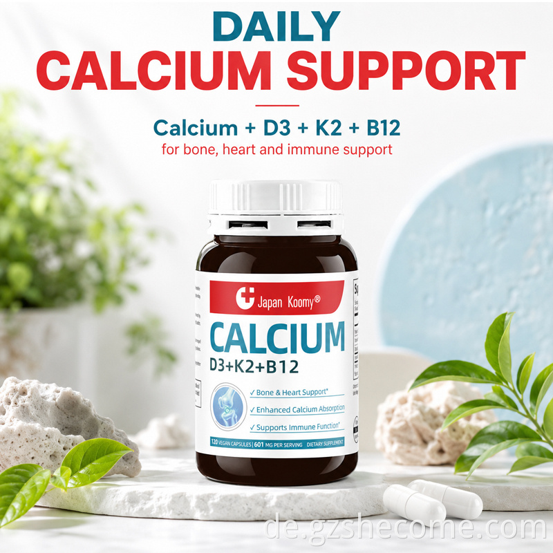 Calcium D3 K2 B12 Capsules5